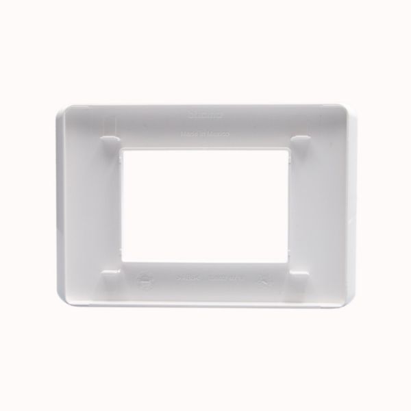 Cover plate - 3 modules