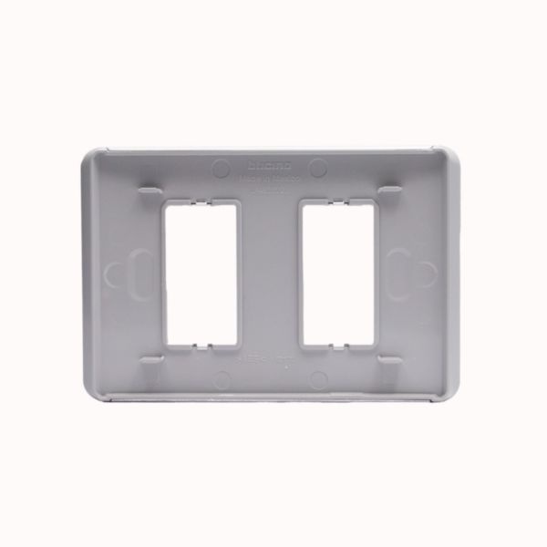Cover plate - 1 + 1 modules
