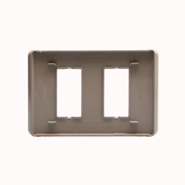 Cover plate - 1 + 1 modules