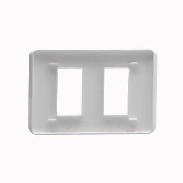 Cover plate - 1 + 1 modules