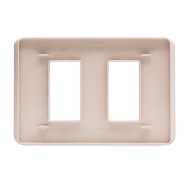 Cover plate - 1 + 1 modules