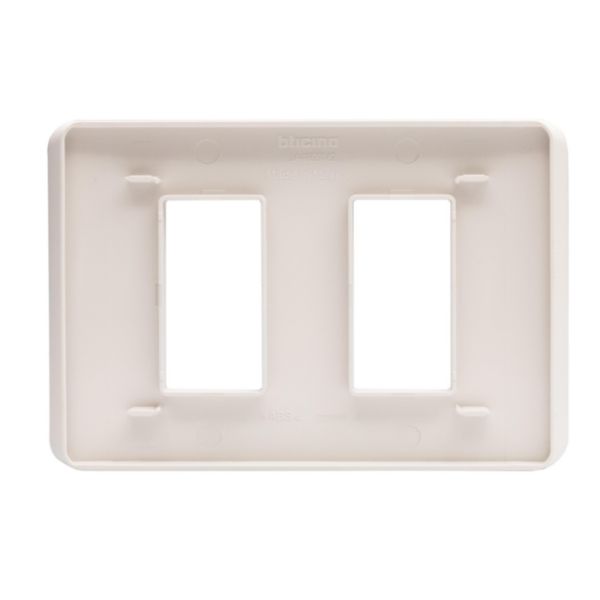Cover plate - 1 + 1 modules
