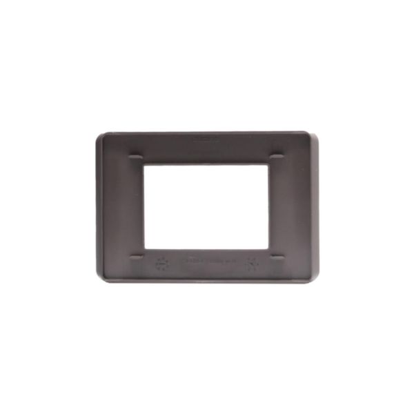 Cover plate - 3 modules