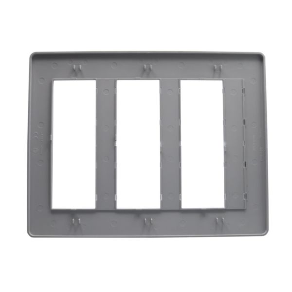 Special cover plates - 6 + 6 + 6 modules