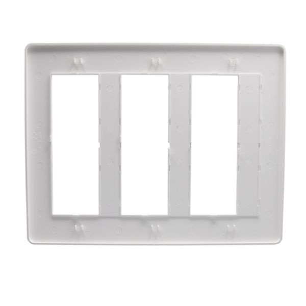 Special cover plates - 6 + 6 + 6 modules 