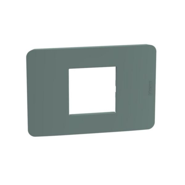 Cover plate - 2 centered modules 