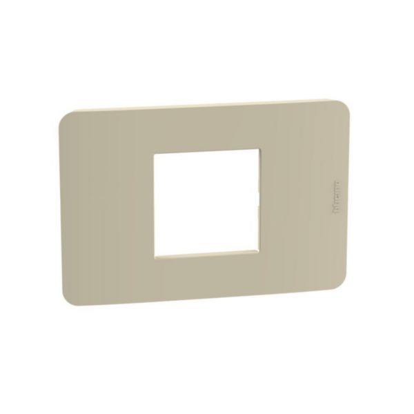 Cover plate - 2 centered modules 