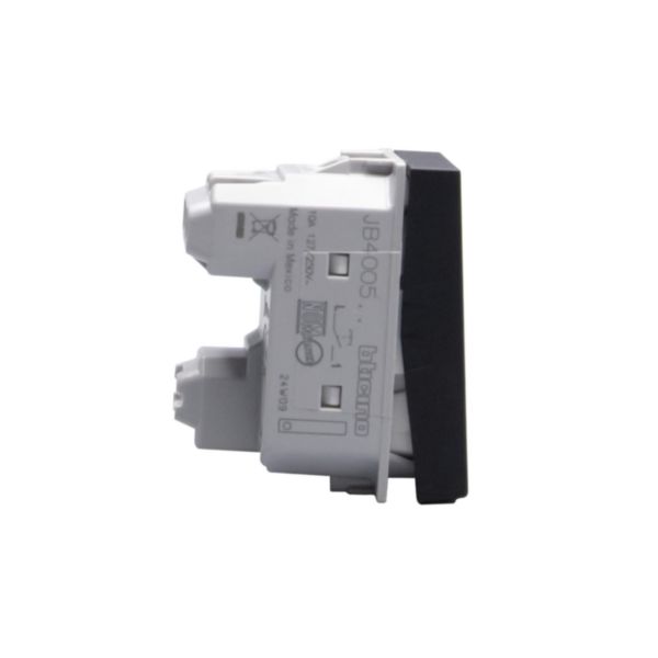 Rocker pushbutton. 1P NO 10 A - 250 Va.c. - lightable 