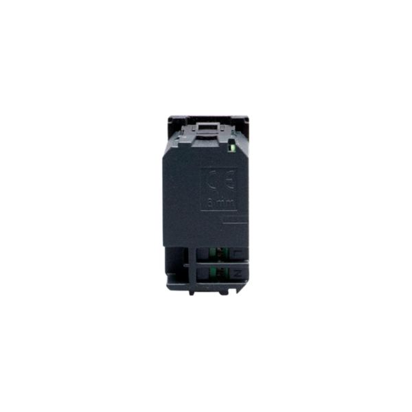 Double USB charger - 2 x Type-A - 5 V= - 3 A - 15 W 