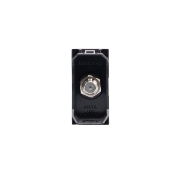 Type-F coaxial sat socket