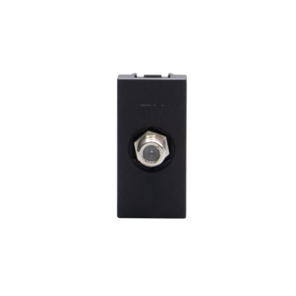 Type-F coaxial sat socket
