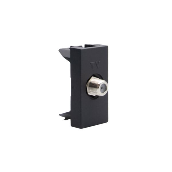 Type-F coaxial sat socket