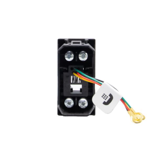 RJ11 connectors. No. of pairs: 2 - For plug item: 2841/2 