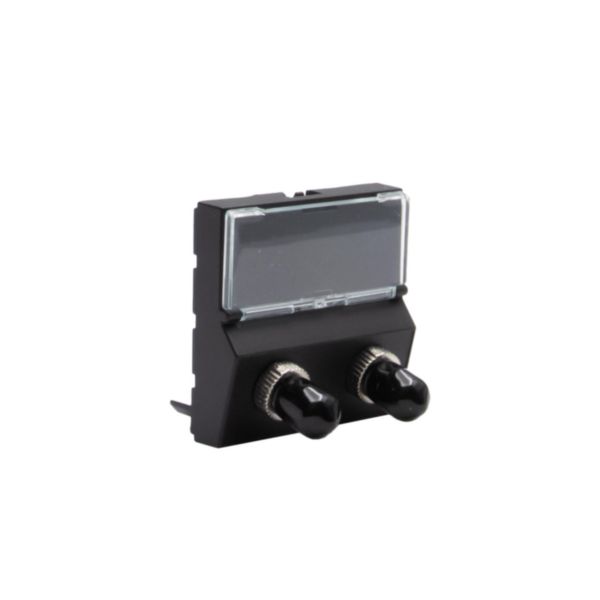 Coupling connector for fiber optic cable - ST termination