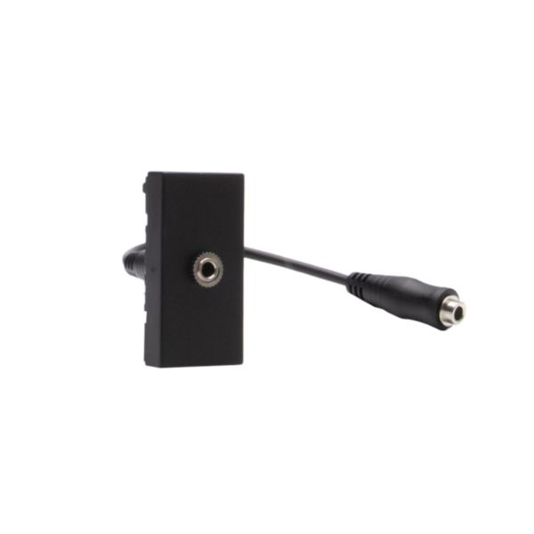Connector - jack 3.5  - 1 module