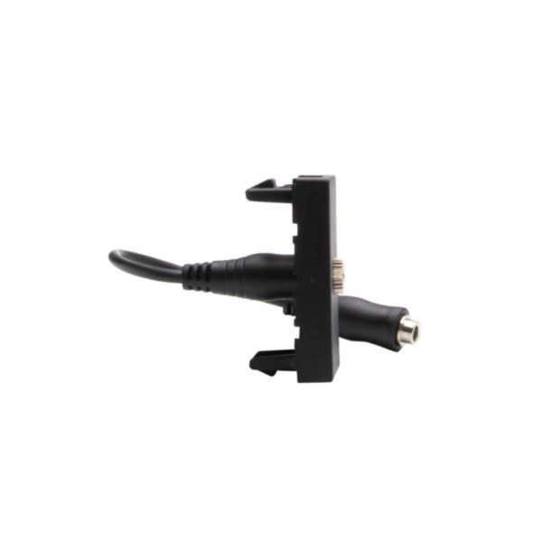 Connector - jack 3.5  - 1 module