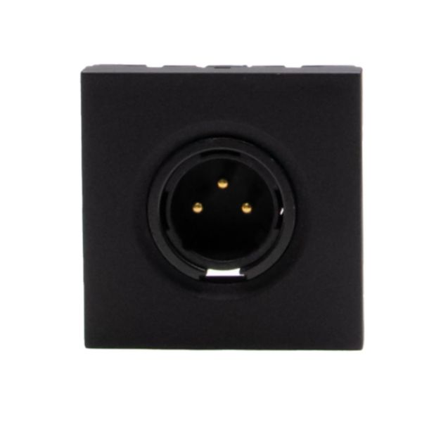 Audio connector - XLR 3 pin - male