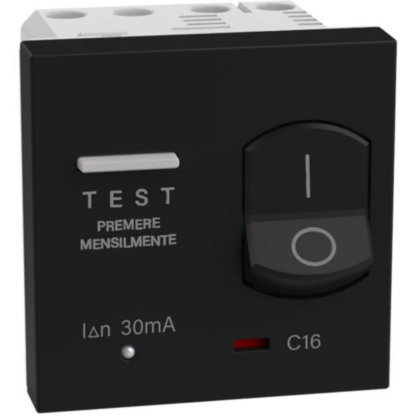 Automatic earth-leakage circuit breakers. - In 16 A - IΔn 10 mA 