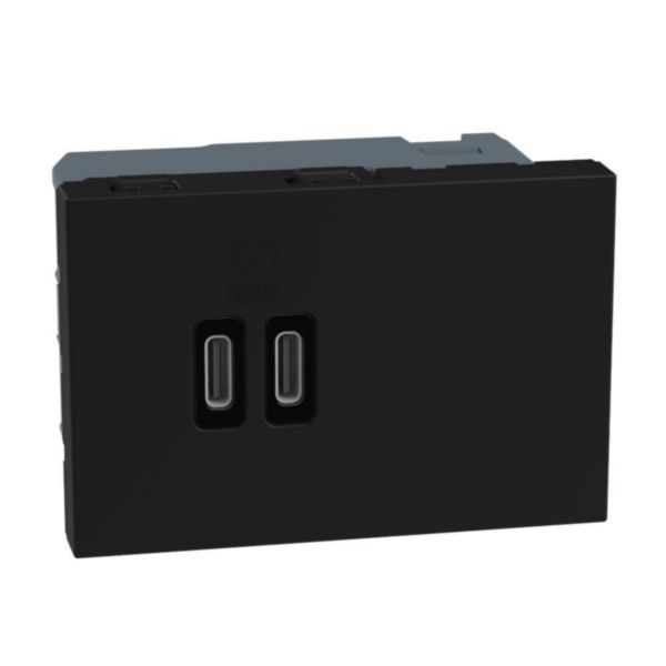 Double USB sockets - 2 x Type-C 63 W 
