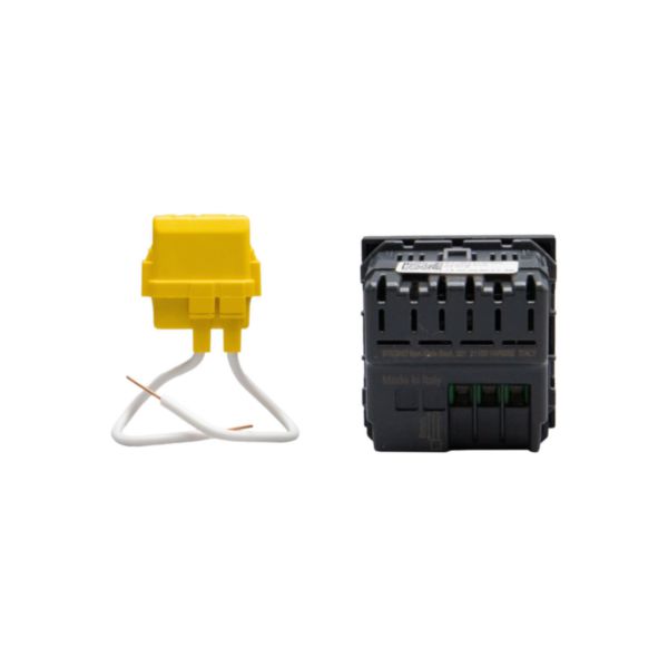 Switch without neutral, 125 W LED, with dimmer  option, wired, 2 modules