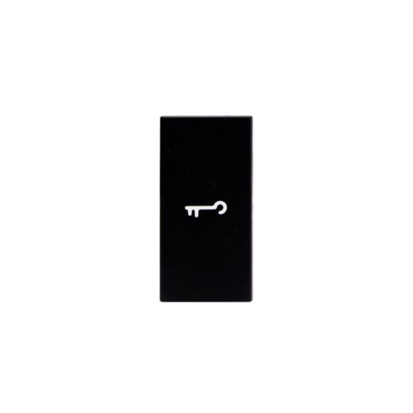 Key cover with key symbol - for axial controls