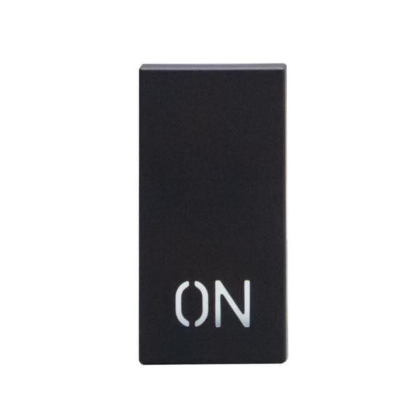 Key cover with ON symbol - for axial controls