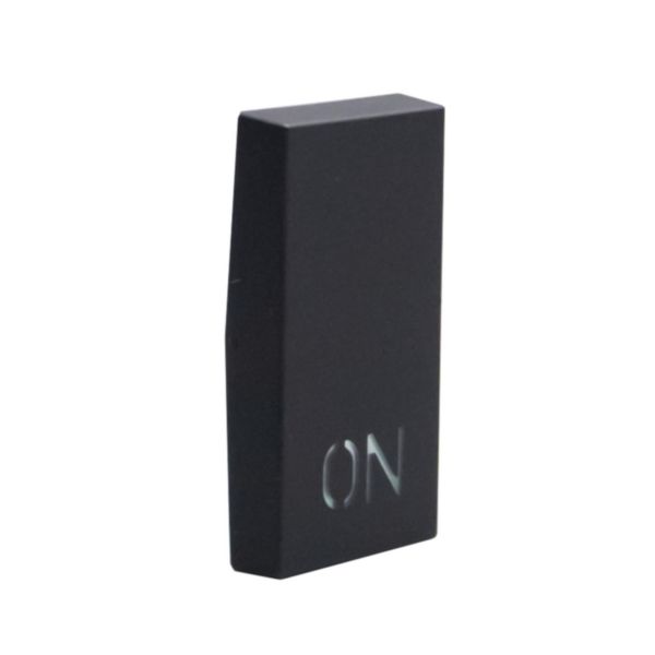 Key cover with ON symbol - for axial controls