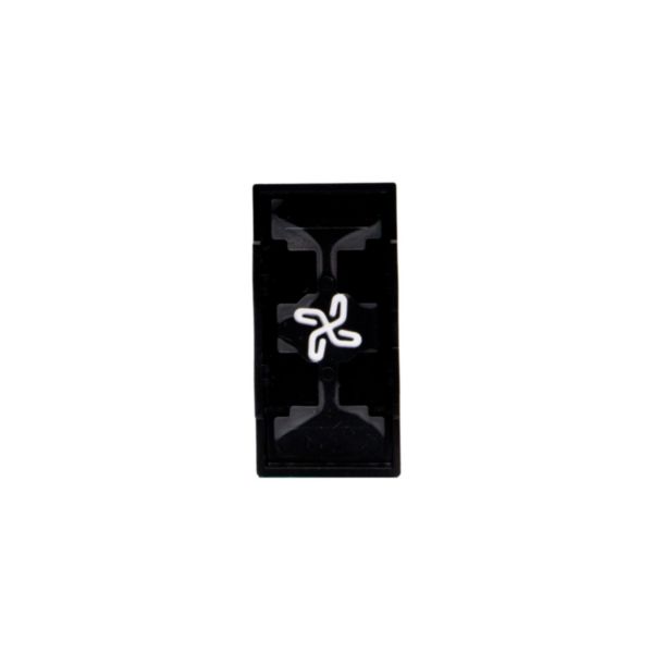 Key cover with fan symbol - for axial controls