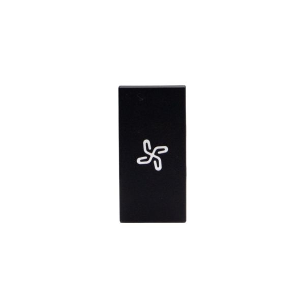 Key cover with fan symbol - for axial controls