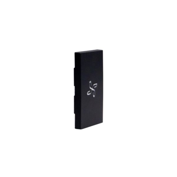 Key cover with fan symbol - for axial controls