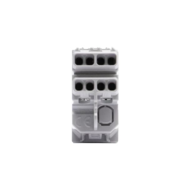 2P switches. 2P 16 A 250 Va.c. - lightable with led lamps LN4742V230T - LN4742V127T  -  LN4742V12T - 1 module - Grey 