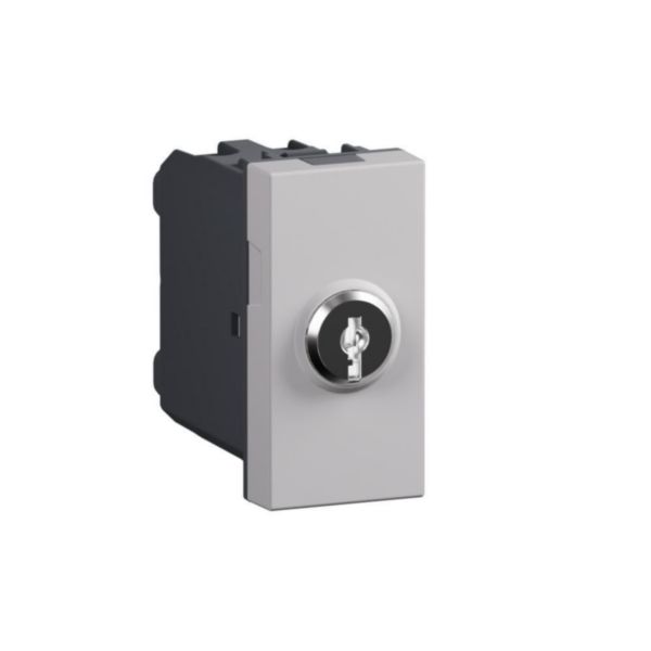 Switch with key. 1-way switch 2P 16 AX - 250 Va.c.
