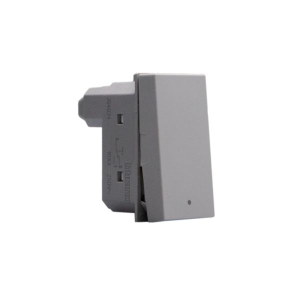 Pushbutton with 1 changeover contact 10 A 250 Va.c. 1P (NO) / 1P (NC), lightable
