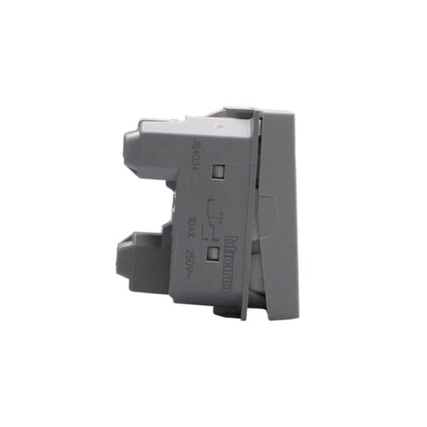 Pushbutton with 1 changeover contact 10 A 250 Va.c. 1P (NO) / 1P (NC), lightable