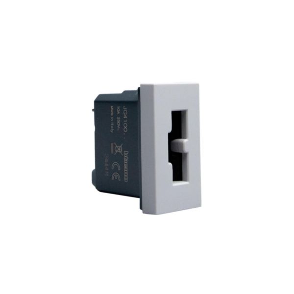 Safety socket 2P+E 10 A 250 Va.c. irreversible