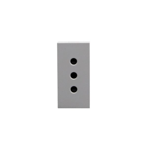 Italian standard P11 socket outlets. 2P+E 10 A 250 Va.c.