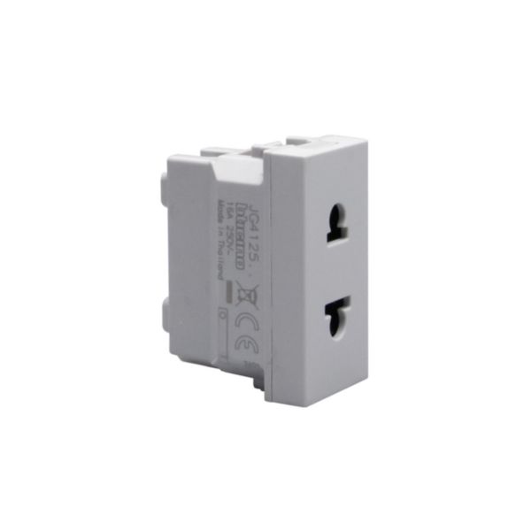 Euro/American standard socket outlets 2P - 16A - 127/250 Va.c. 