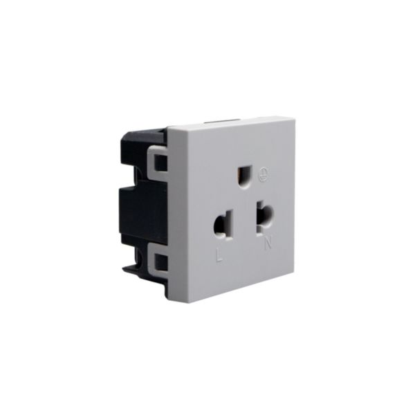 Euro/American standard socket outlets 2P+E - 16 A - 127/250 Va.c. 