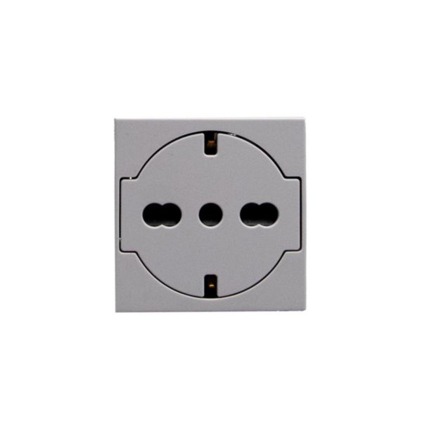 Italian standard P40 socket outlets. FLAT 