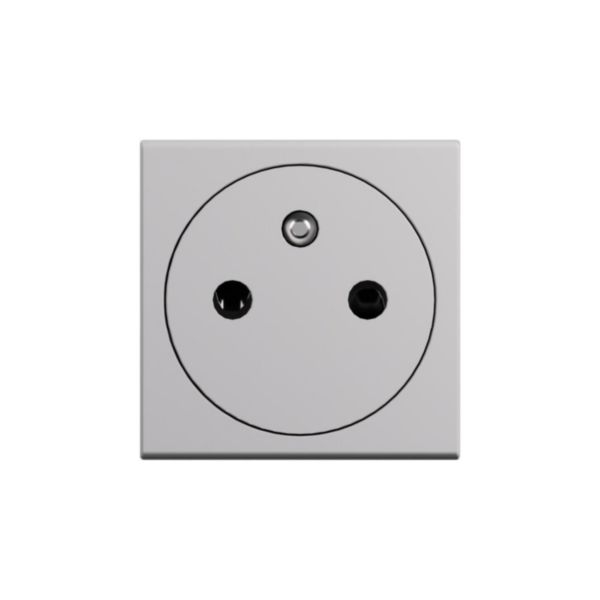 French/Belgian standard socket 2 P+E 16 A 250 V - flat