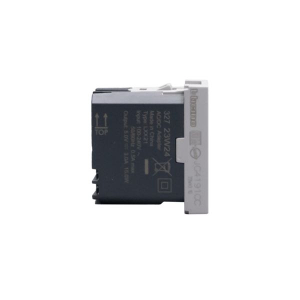 Double USB sockets - 2 x Type-C - 5 V= - 3 A - 15 W 