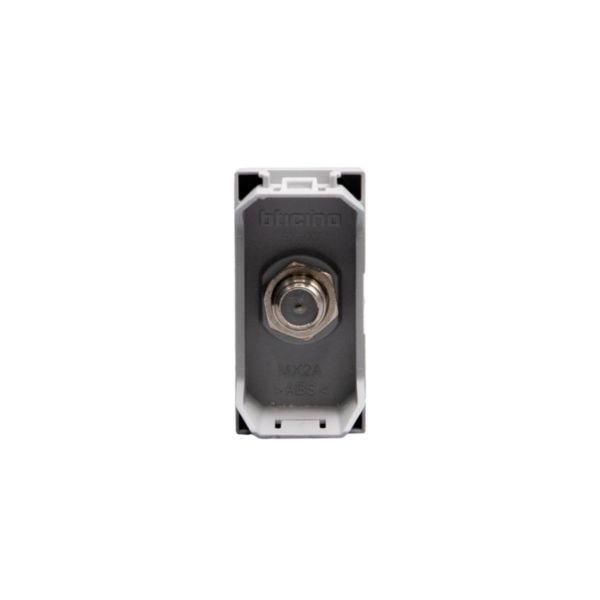 Type-F coaxial sat socket 