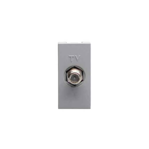 Type-F coaxial sat socket 
