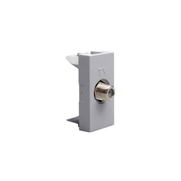 Type-F coaxial sat socket 