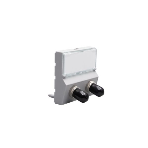 Coupling connector for fiber optic cable - ST termination