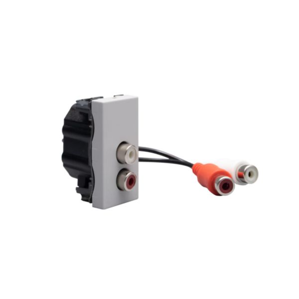 Connector - RCA x 2 - Pre-connected
