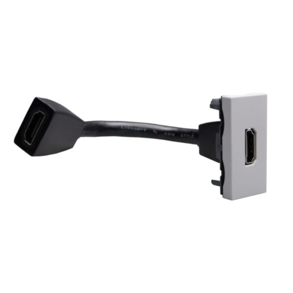 Pre-connected HDMI connector 