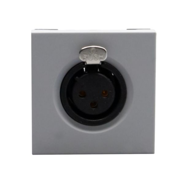 Audio connector - XLR 3 pin - female 