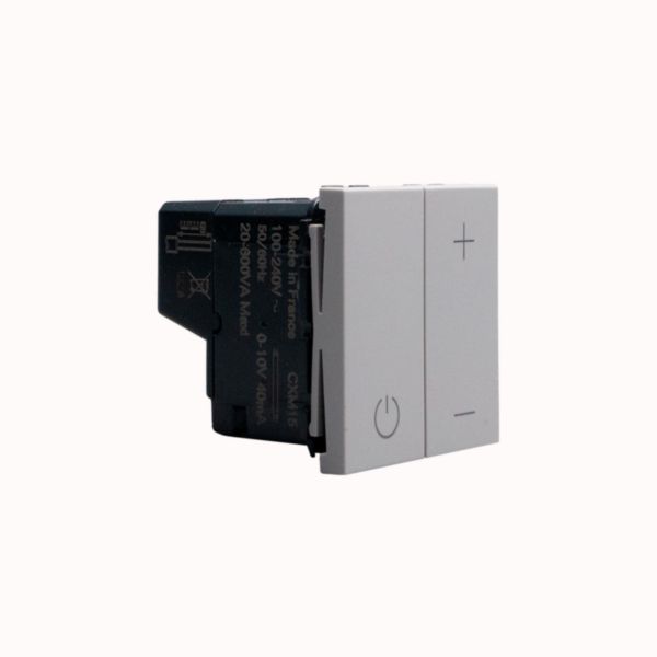 Pushbutton dimmer output 0 - 10 V for ballast