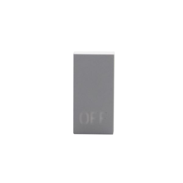 Key cover with OFF symbol - for rocker controls  
